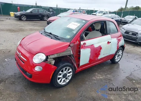 2017 Fiat 500 Pop из США, поврежденный, VIN 3C3CFFKRXHT697948